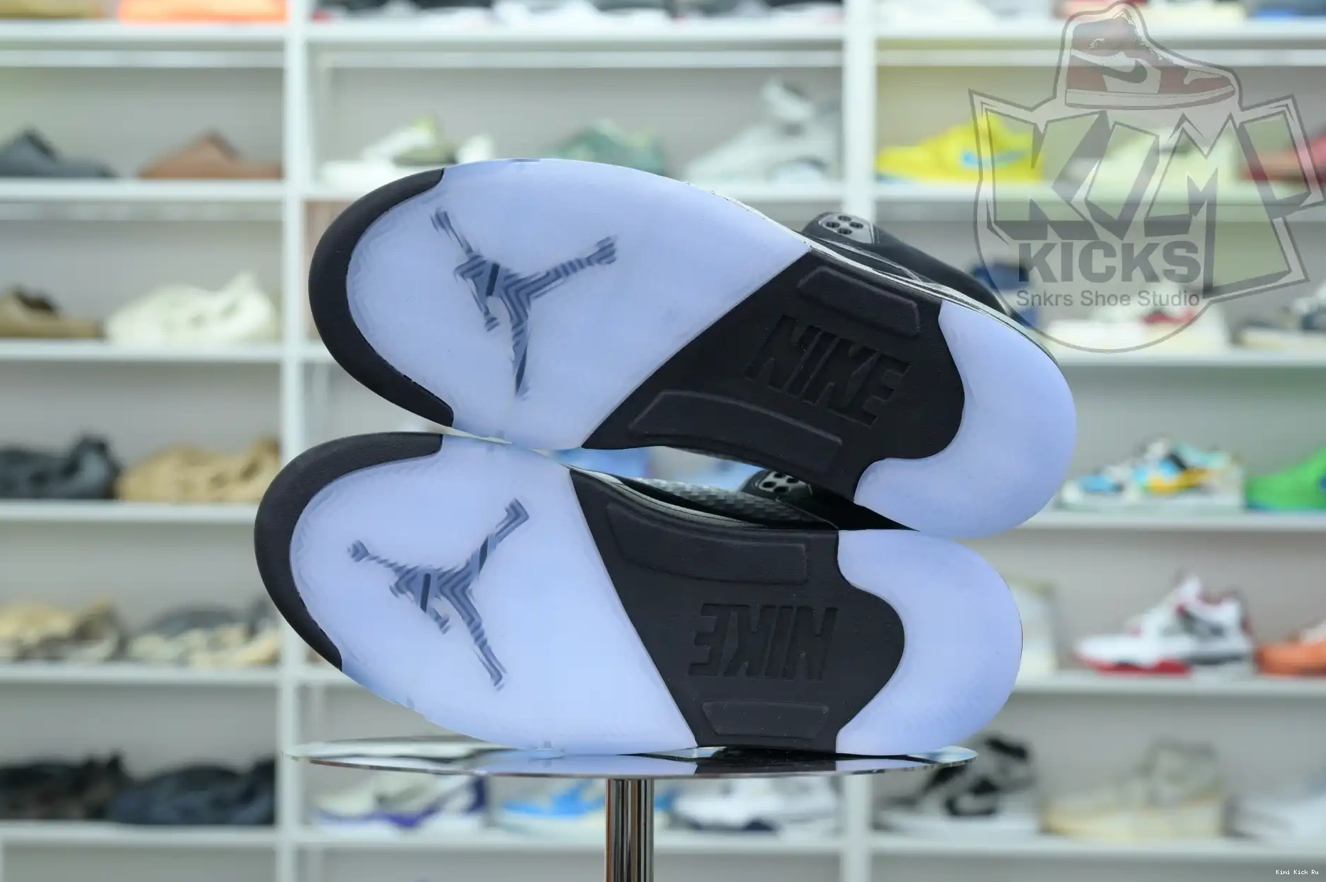 Jordan Jordan Air 5“BLACK REIMAGINED” METALLIC Kimikick 0805